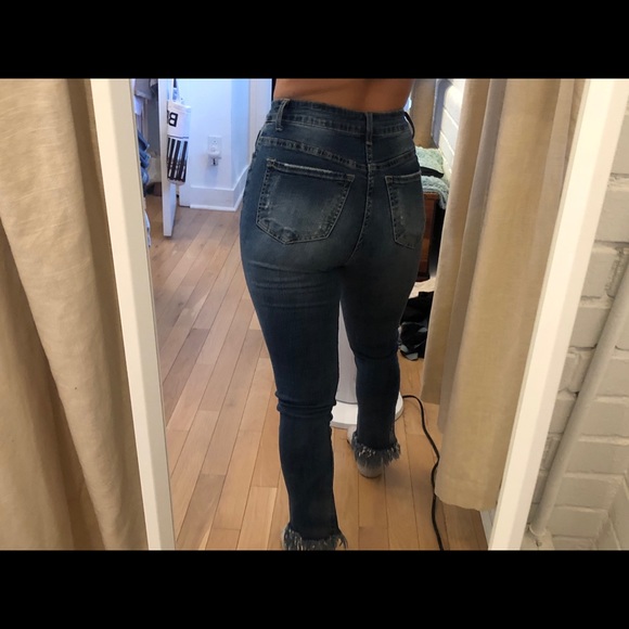 Metallic detailed skinny jeans - Picture 3 of 7